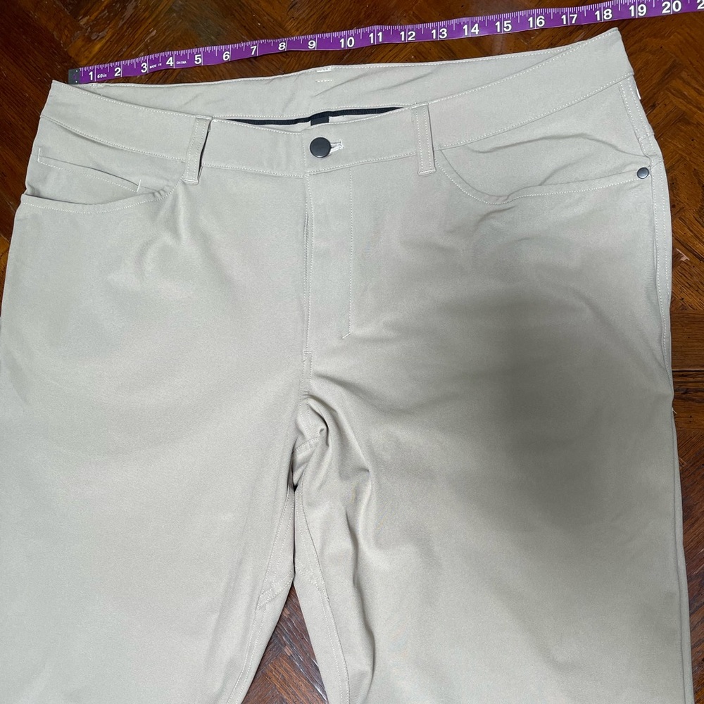 Lululemon ABC Pants Tan 36”x30” Great Used Condition